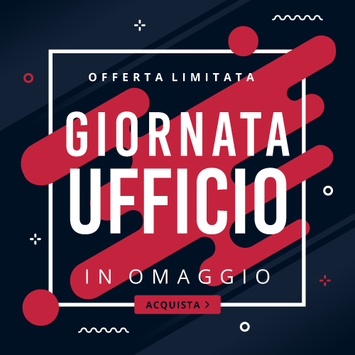 Locandina di promozione giornata di ufficio